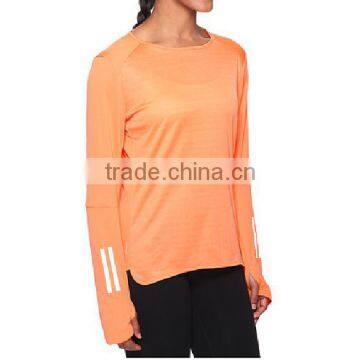 High Quality Women T-shirt Custom T-shirt Women t Shirt Wholesale China O-neck Long Sleeves t Shirt photo-4