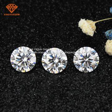 Round brilliant cut VVS1 high polished 1 CT 6.5mm diamond jewelry moissanite very hotsell to USA