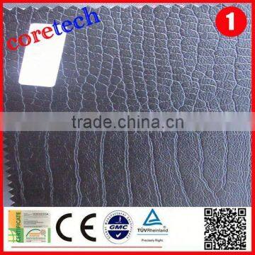 Hot Sale Durable pu Leather Fabric Factory photo-3