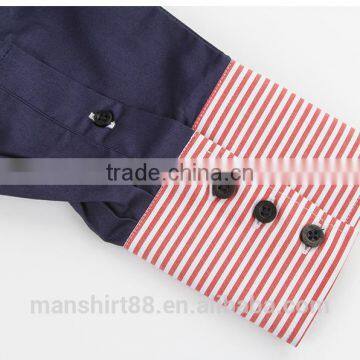 Men Shirts Double Collar Business Shirts for Men 2017 photo-3