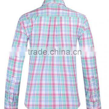 2017 Latest Men's Plaid Casual Long Sleeve Shirt photo-3