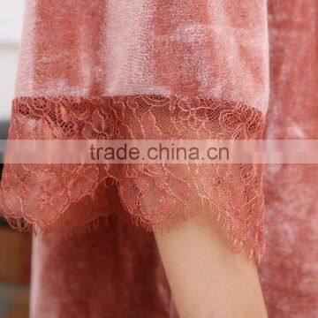 Women Big Size Garment Clothes Loose Vintage T Shirts photo-6