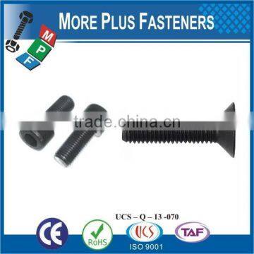 Made in Taiwan 8.8 Grade M8-1.25 x 25mm DIN 912 Hex Drive Class 12.9 Black Oxide Finish Alloy Steel Socket Cap Screw photo-3