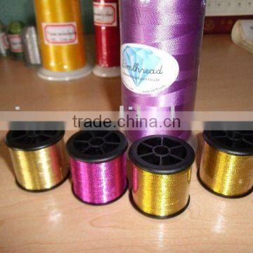 flat yarn, metallic yarn, thread