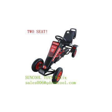 Double seats go karts