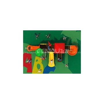 Classic Outdoor Playground Small Plastic Equipment Slide for Kid photo-2