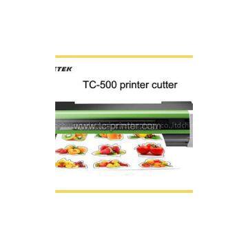 TC-500 Stikcer Printer And Cutter Machine With Dx7 Print Head