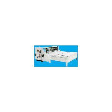 Semi Auto Corrugated Carton Box Making Machine , Cardboard Produce Line