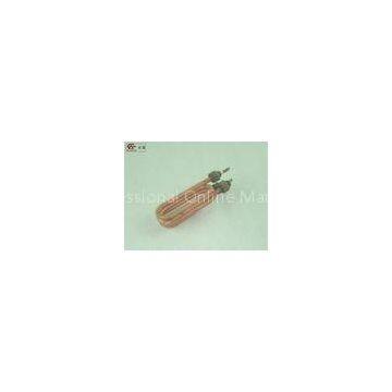 M20 brass flange instant water Copper Heating Element Tube With Thermostat , 1650WATT / 240V