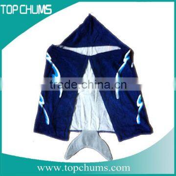 China supplier 100% cotton reactive printed towel beach poncho