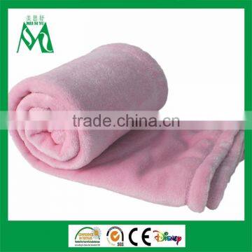 100% polyester fabric roll fleece plain dyed