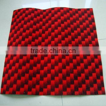 Hot sale Polyester nonwoven double jacquard carpet