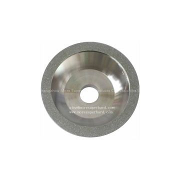 Electroplated diamond grinding wheel