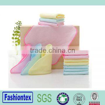 wholesale baby face and hand towel plain handkerchiefs colored washcloth