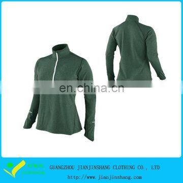 50% Cation 50% Polyester Light Anti-Bacterial Green Yoga Hoodies