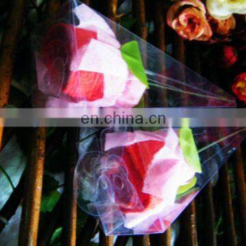 cake towel like flowers for wedding favor