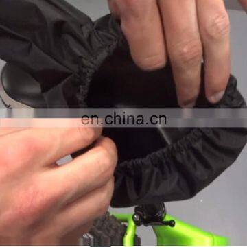 Black Waterproof Polyester Outdoor Travel Saddle Cover photo-4