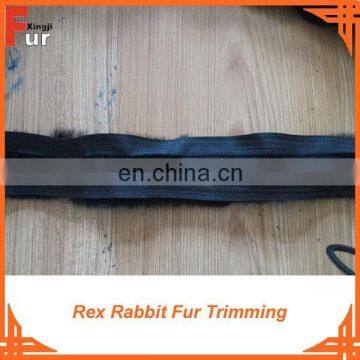 For Garment Fur Strips / Rex Rabbit Fur Trimming photo-2