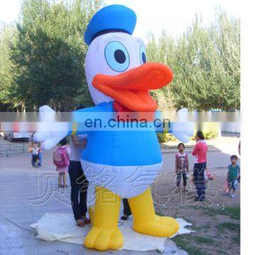 inflatable cartoon moving cartoon donald duck