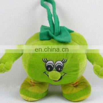 plush stuffed vegetable green tomato toy