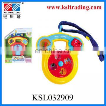 cheap plastic electric music machine toy for children