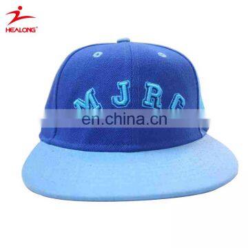 Personal Brand OEM Plain Custom Embroidery Snapback Cap