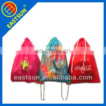 Customized printing reinforce draw string bags