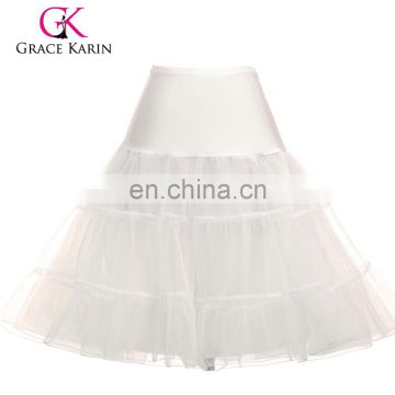 Grace Karin Ivory Tutu Petticoat Underskirt Crinoline Skirt For Wedding Vintage Dress CL008922-9