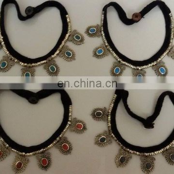 (KN-3008) Afghan Kuchi Vintage choker /necklaces