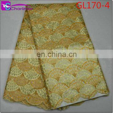 High Quality Charinter Organza Lace Fabrics GL170 photo-5