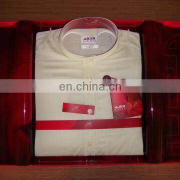 korean fabric material daffah brand embroider muslim arab thobe thawb robe for man