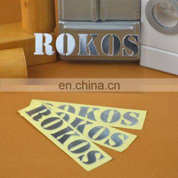 Metal adhesive label sticker for furniture