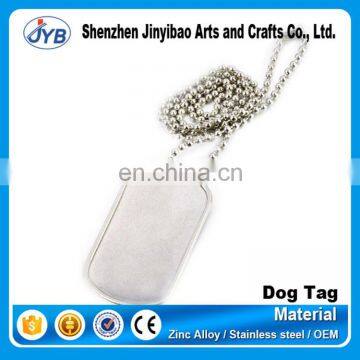 cheap price cheap blank dog tag with qr code custom in bulk