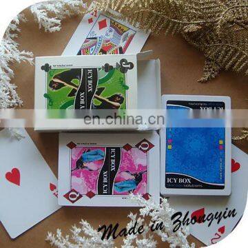 Casino Quality Embossed logo Paper Playing Cards(ZY13-3026)