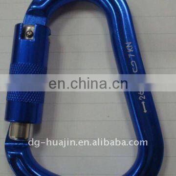 Hot sales Aluminum locking carabiners