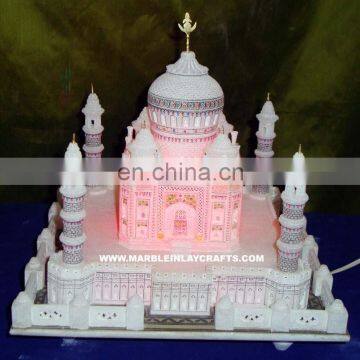 Handmade Marble Taj Mahal Replica