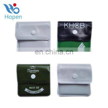 8*8CM PVC Portable Ashtray Customized Soft Mobile Ashtray