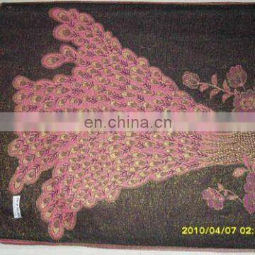 peacock jacquard pashmina shawl & scarf 70*180cm add 2*10cm fringe good quality