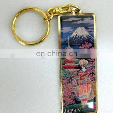 photo zinc alloy metal keychain