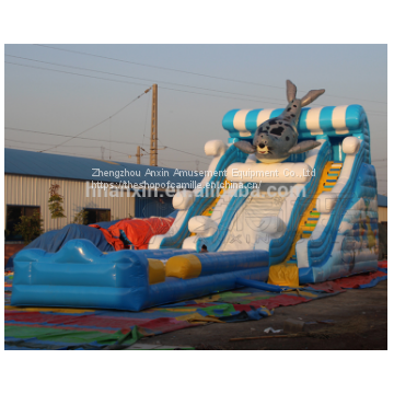 Inflatable Commercial Water Park Products Water Slides, Seal Sea Dog Type Inflatable Slide photo-4