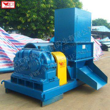 Vietnam WEIJIN cutter simply cleaning the rubber lump materials