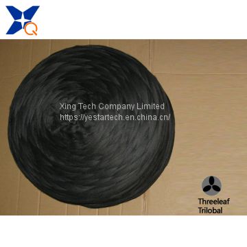 black carbon inside conductive polyester/nylon based  TOPS sliver 3D*76mm for wool spinning woolen overcoat-XTAA020