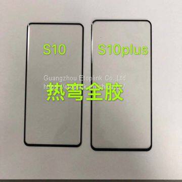Mobile Phone Screen Protector 3D for Samsung S10 S10 Plus Tempered Glass Film Clear in Stock photo-4