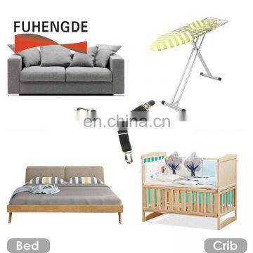 High Quality Bed Sheet Corner Holders Elastic Grippers Suspenders Holder Straps Clips Fasteners With Metal Adjusters photo-6
