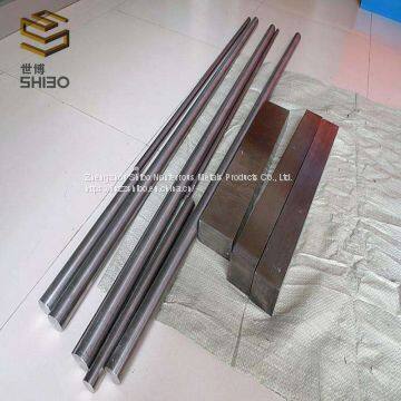 forging and sintering  99.95% Moly bars molybdenum rod