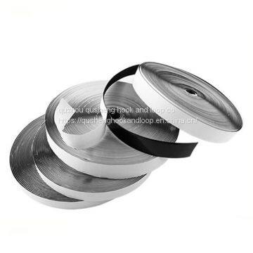 20mmx5 Meters 70% Nylon 30% Polyester Self Adhesive Hook and Loop With Strong Rubber Adhesive Glue for Glass, Plastic, and Metal