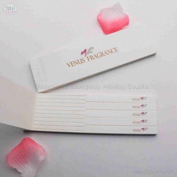 Multiple Styles Customized Manufacturers CMYK Printing Booklet Of Smelling Strips Fragrance Strips And Booklets