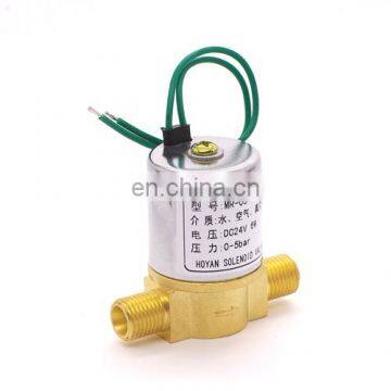 2/2 way M12 x 1.25 orifice 3mm fuel oil solenoid valve NC 0-3 bar direct acting valve