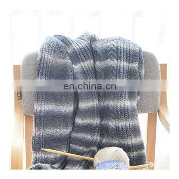 Aran Weight Acrylic and Nylon Blend Wool Yarn for Hand Knitting photo-5
