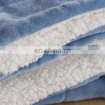 Double Sided Ultra Plush Throw Polar Fleece Sherpa Blanket photo-3